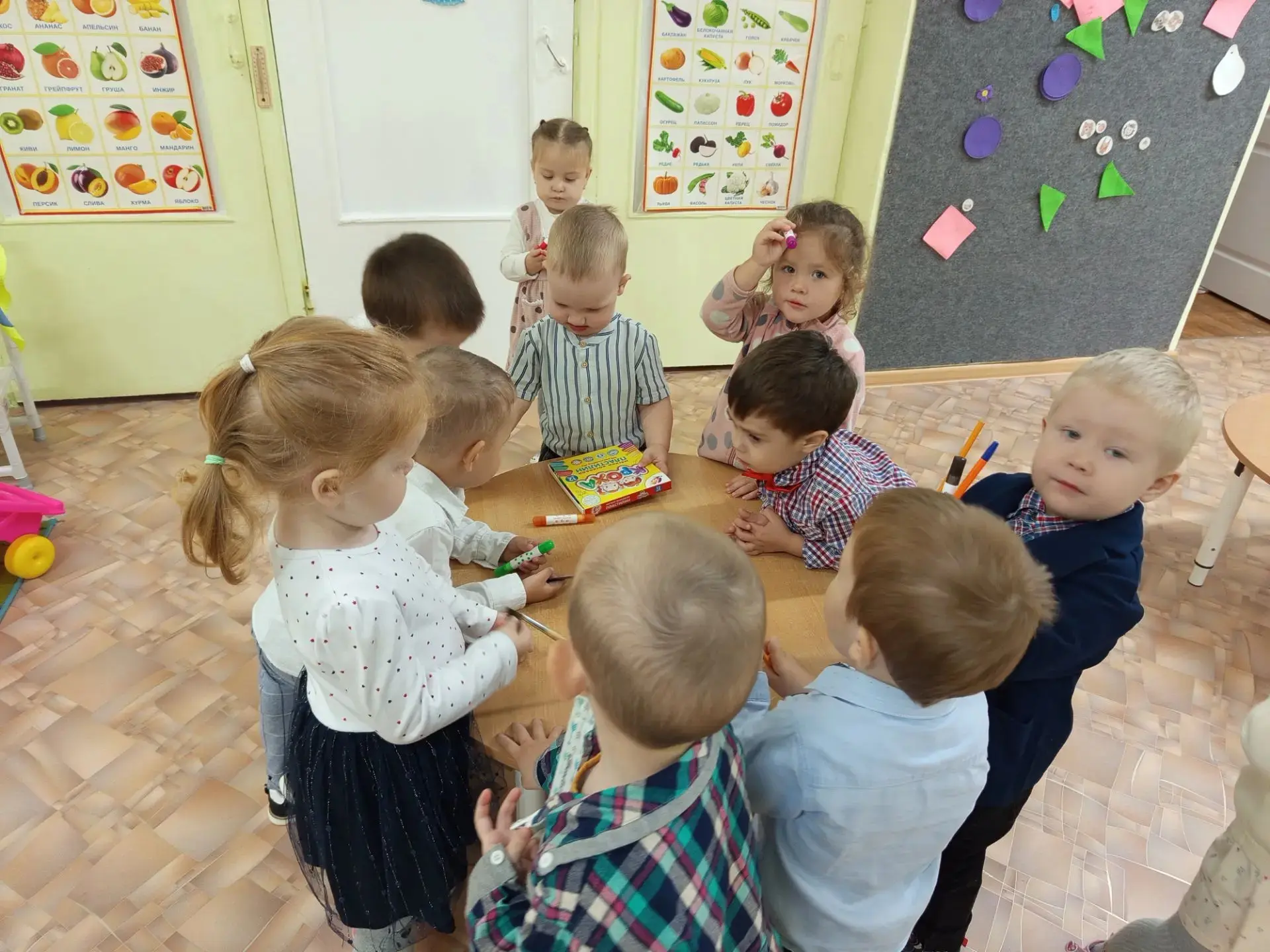 Сегодня ребята группы