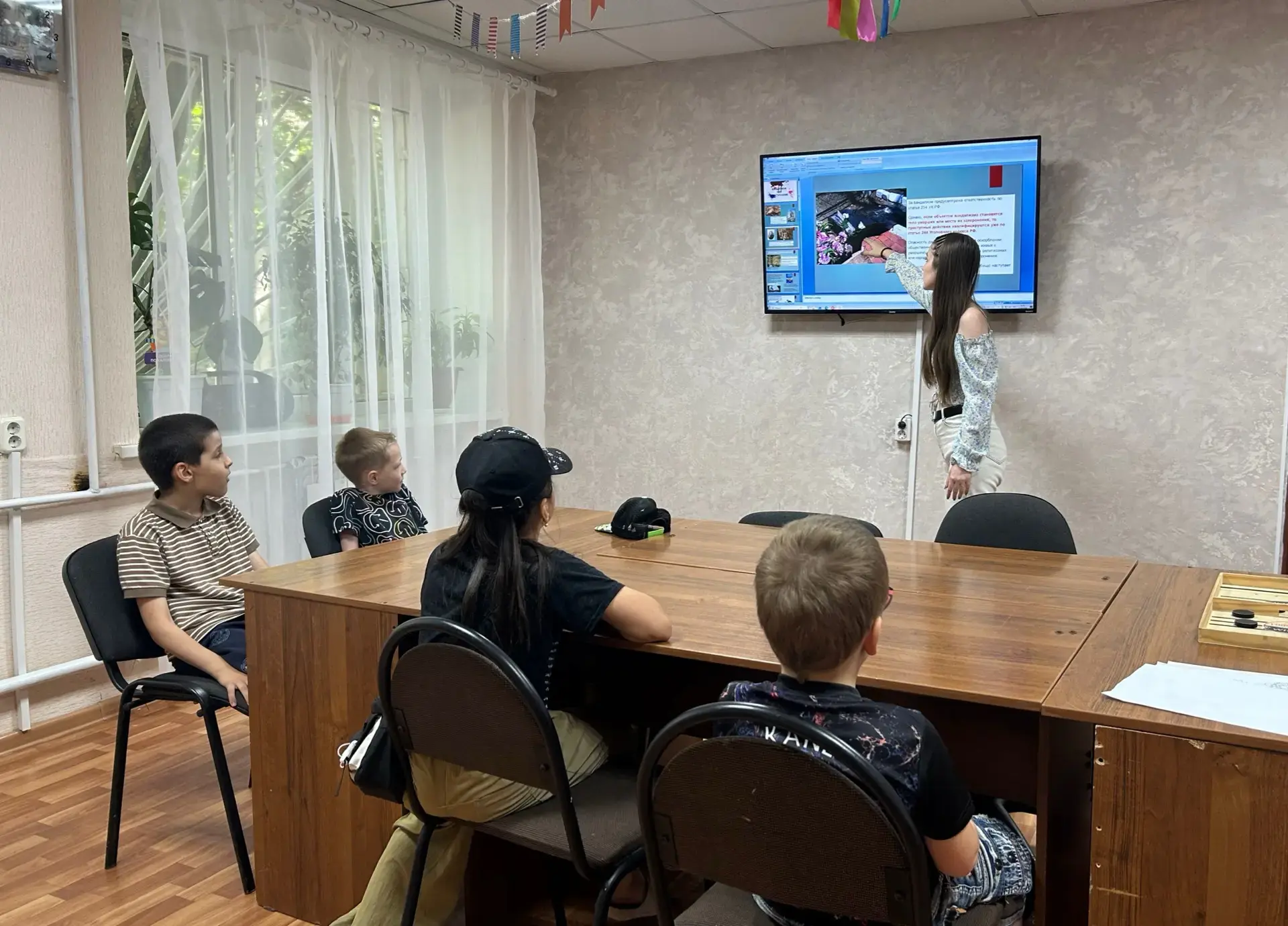 17 июня в клубе по месту жительства «Орлёнок» была проведена профилактическая беседа с воспитанникам