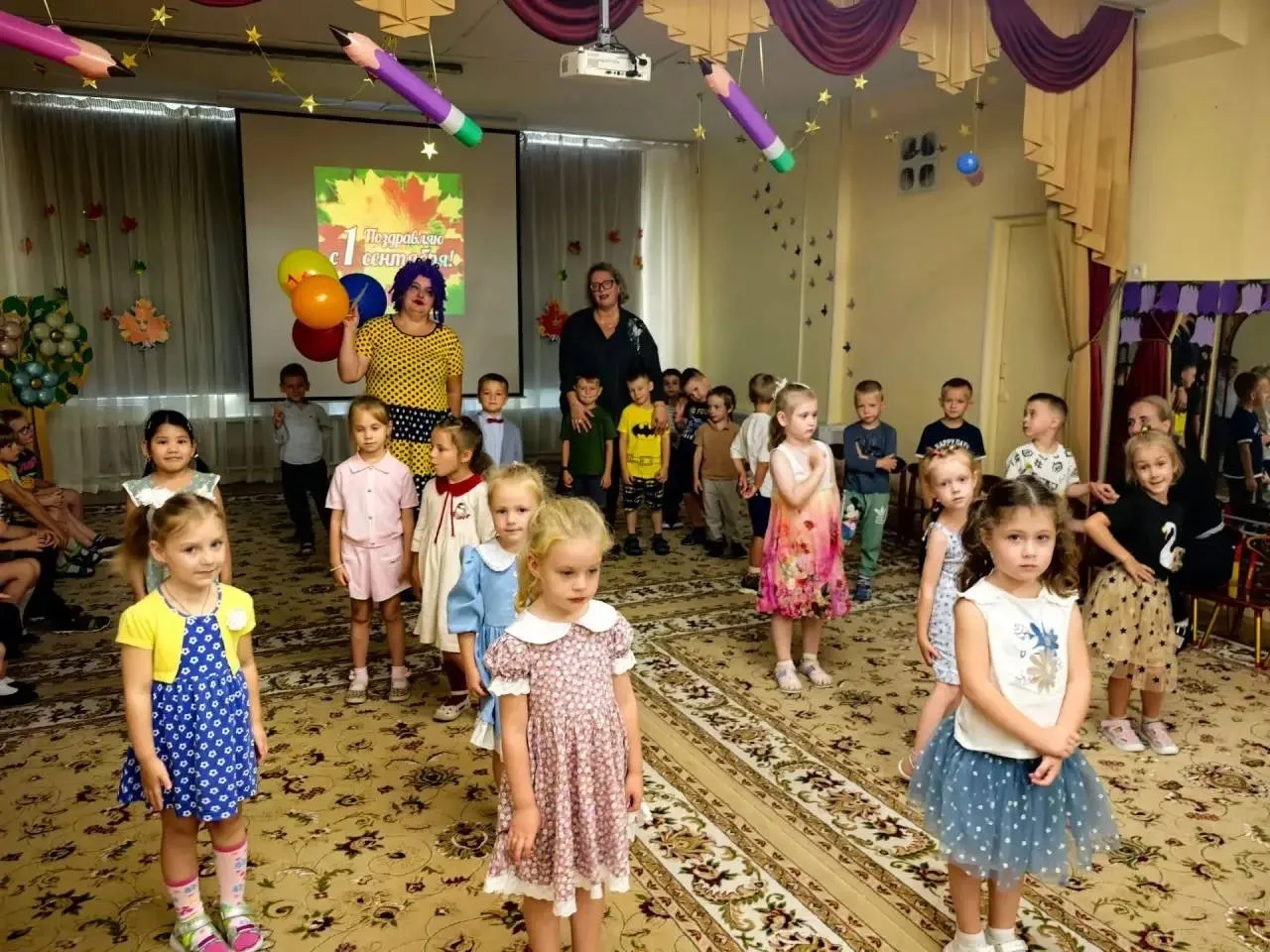 День знаний в дошкольных отделениях