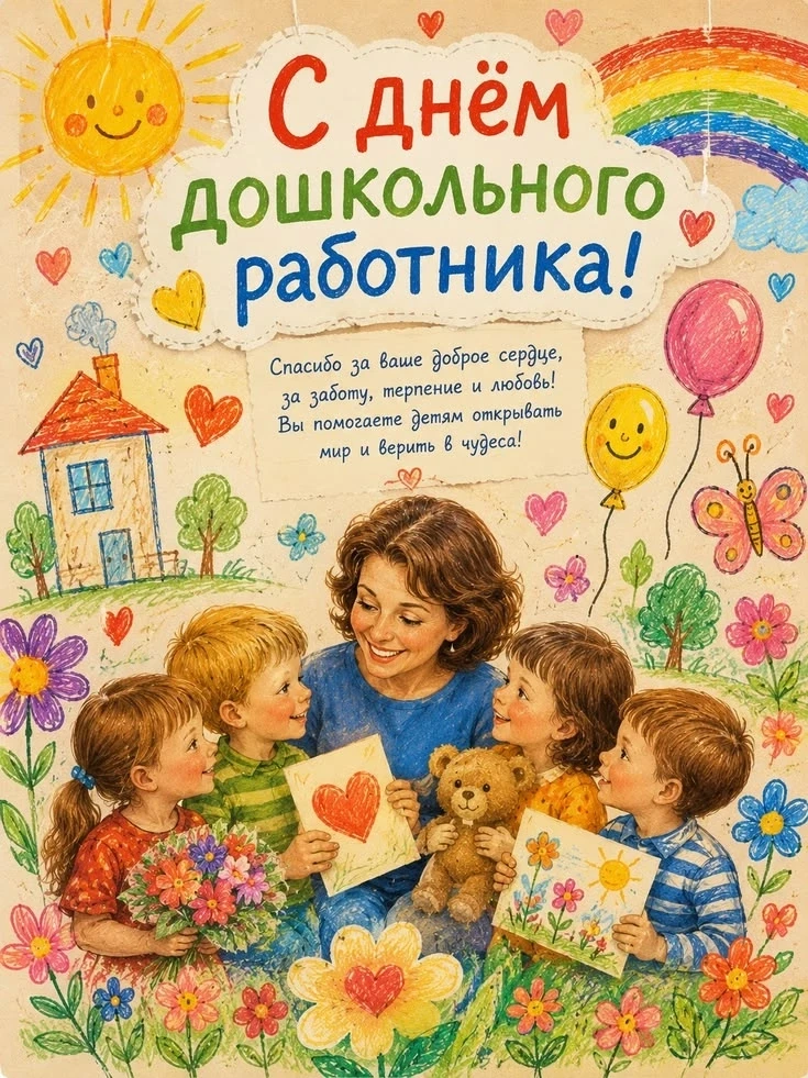 ☀Уважаемые воспитатели и все сотрудники нашего детского сада "Белоснежка"!
