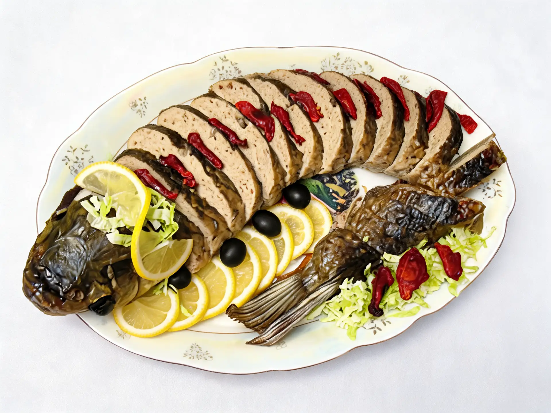 Фаршированная рыба по-одесски 🐟