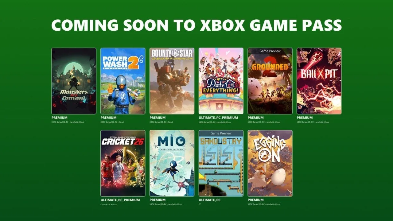 Пополнение XBOX Game Pass даст игры в первой половине августа только для Premium-подпис...