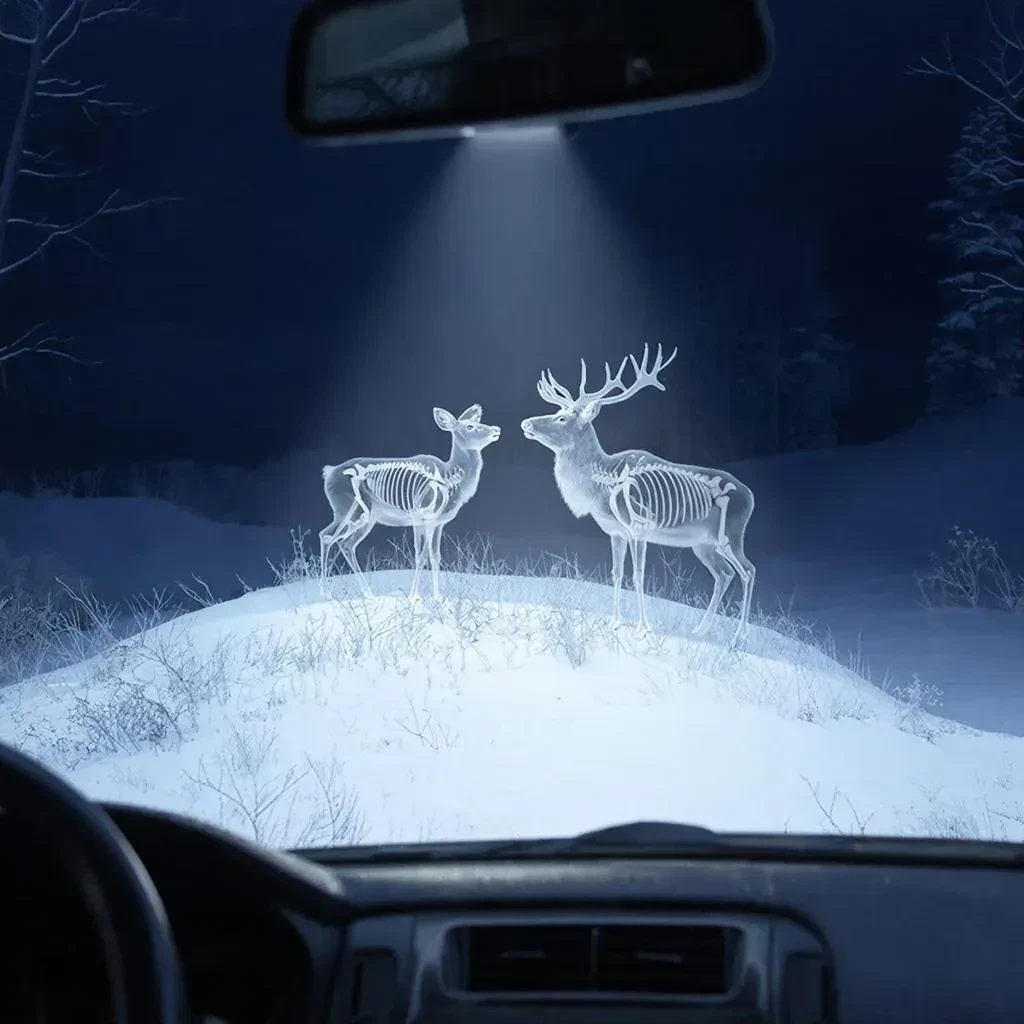 🚗 Лето — время дач и долгих поездок. Но вечером, когда дорога пустеет, опасность возрастает. 🦌

Не
