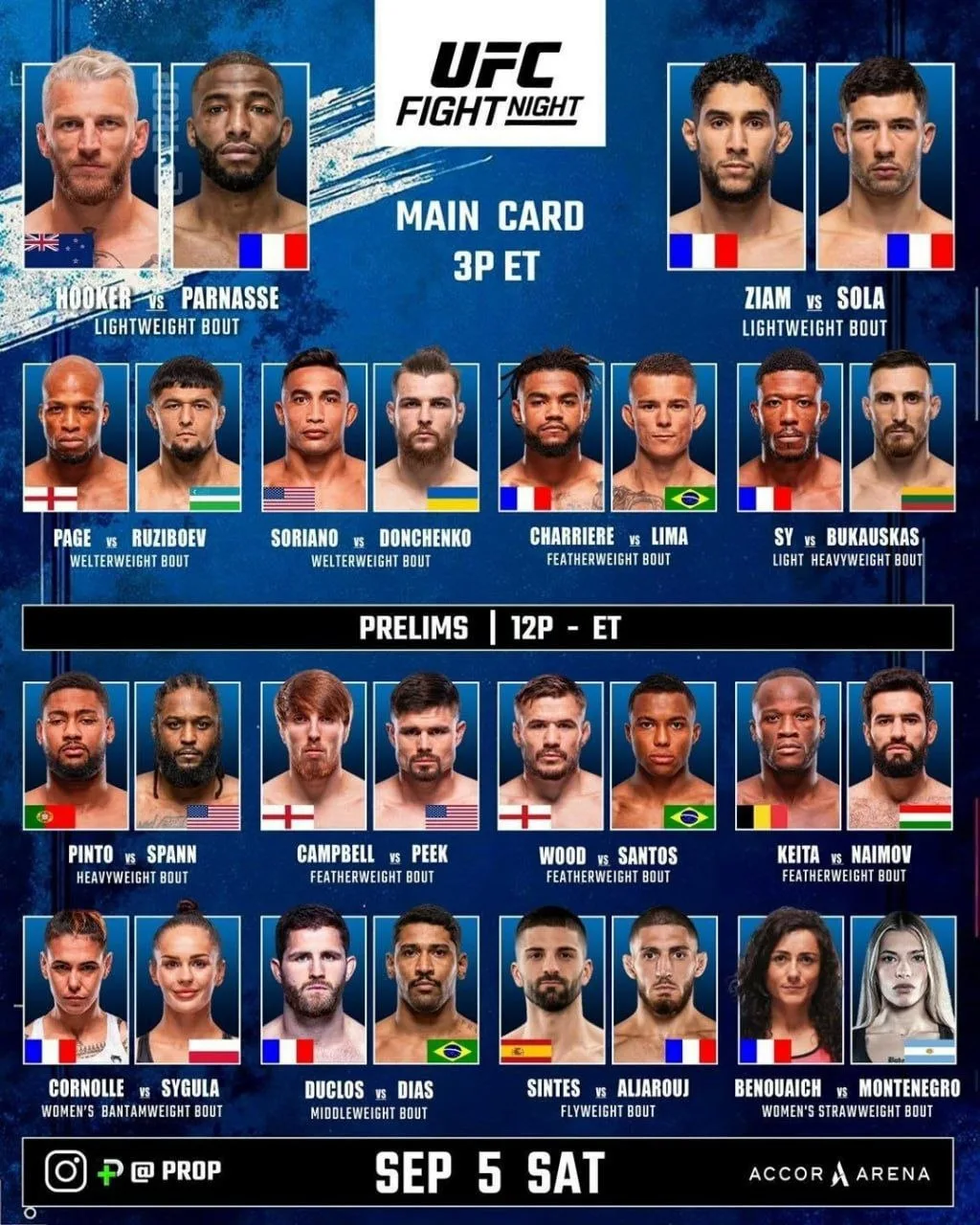 🔥 Уже сегодня UFC Paris