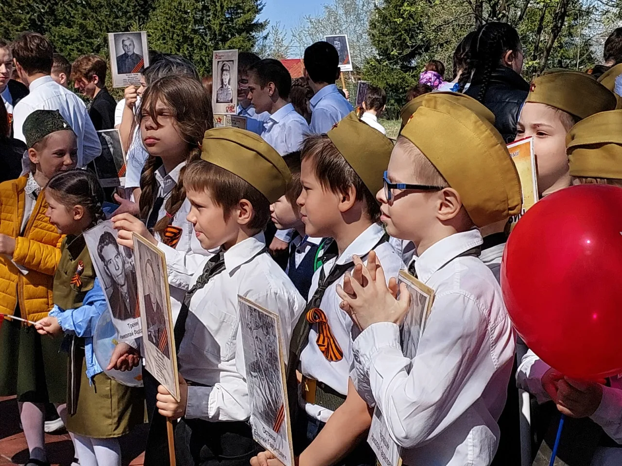 Митинг посвящённый Дню Победы