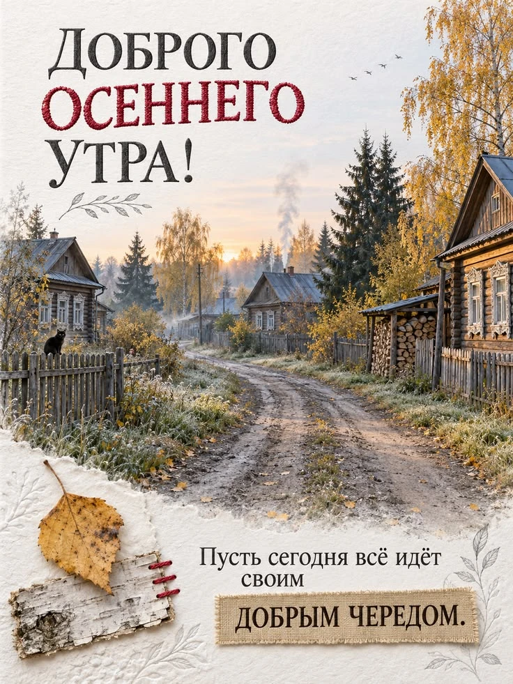 Доброе утро ☺️