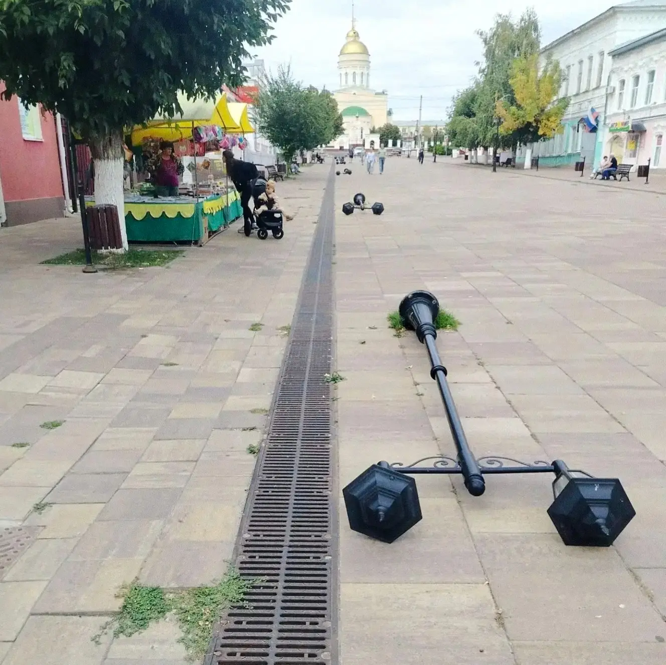 Фонари отдыхают.