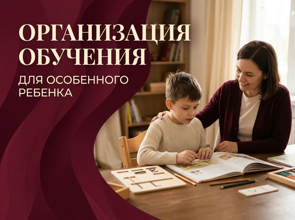 Организация обучения для особенного ребенка — это не только вопросы успеваемости, но и ...