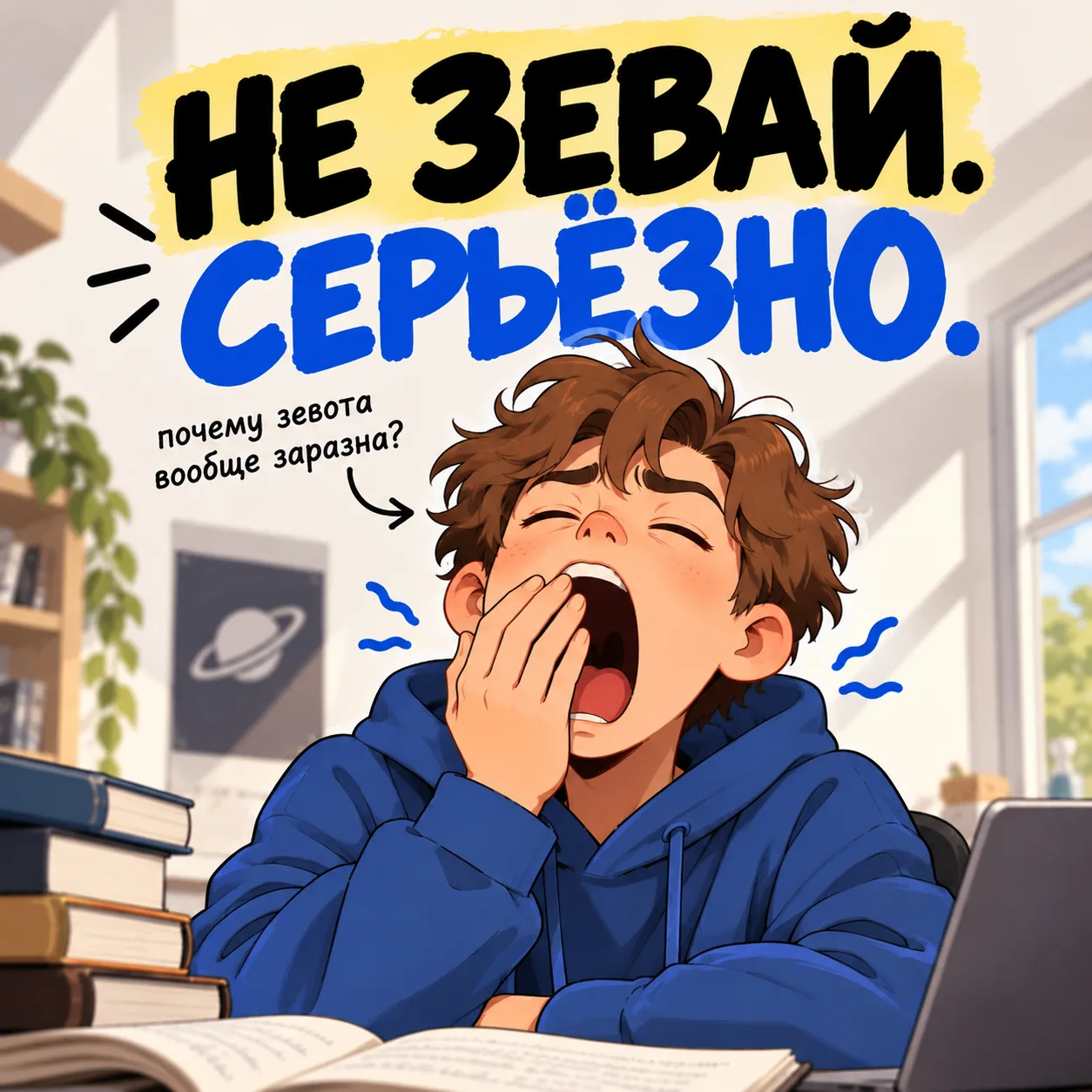 Если ты зевнул, пока листал этот пост, — эксперимент удался 🥱