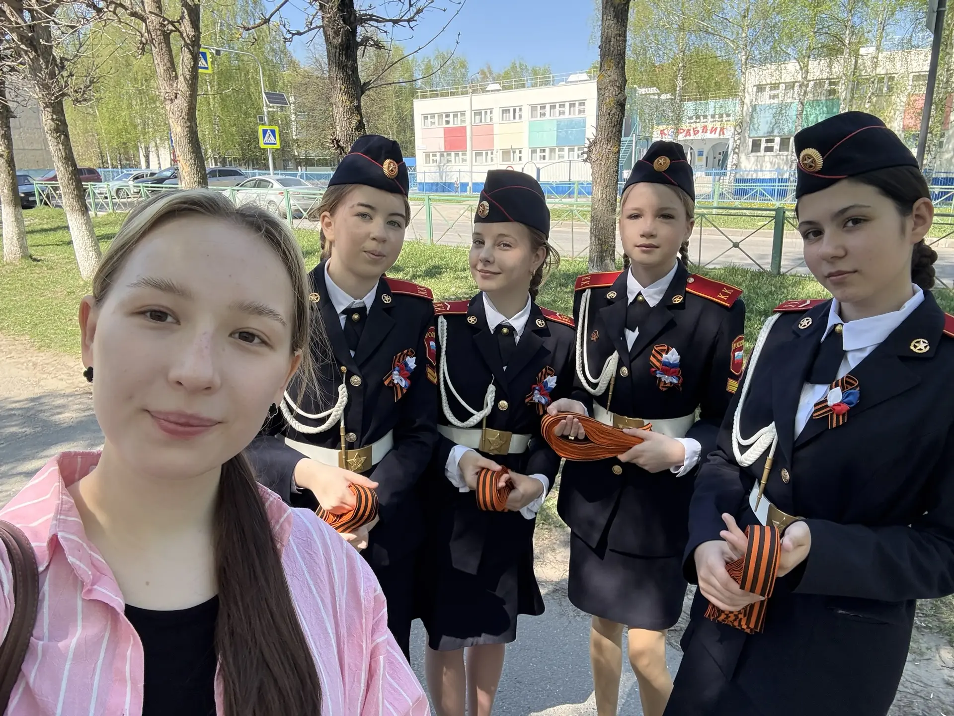 🇷🇺В преддверии великого праздника — Дня Победы — обучающиеся нашей школы приняли участие во Всеросси