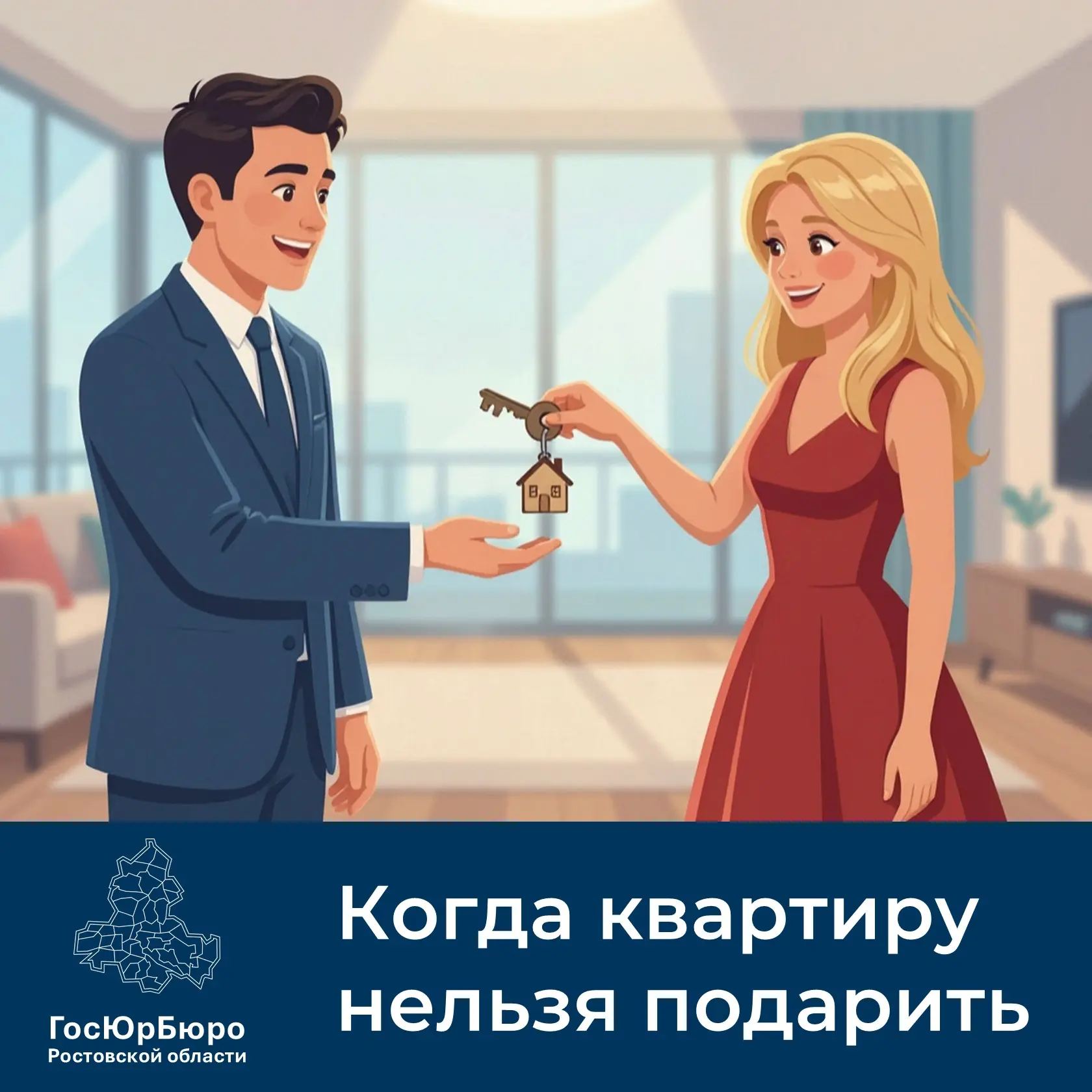 Кажется, что подарить недвижимость можно кому угодно и в любой ситуации. Но это не всег...