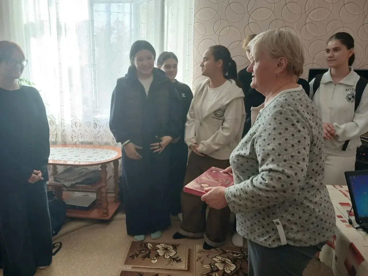 ❤️ Прекрасная и очень трогательная традиция в нашей школе!