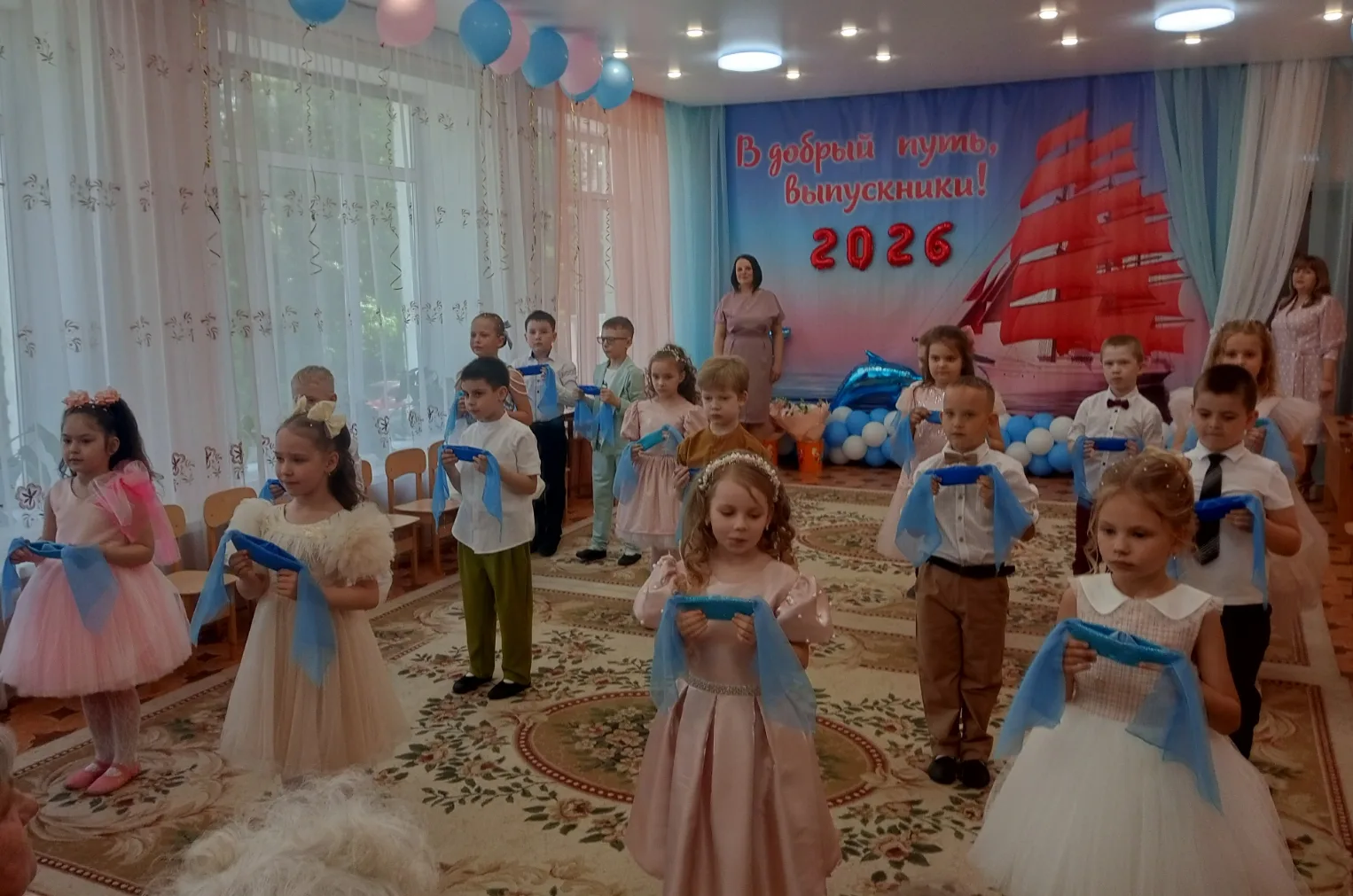 До свиданья, наш любимый, добрый детский сад!⛵
