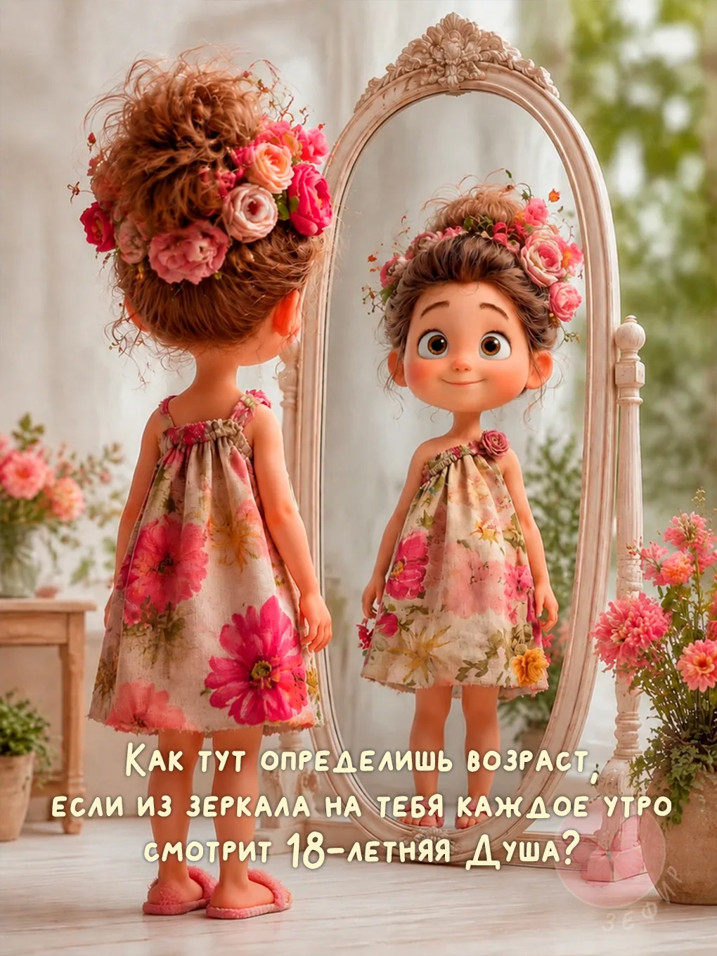 Люби свой возраст. Всегда. Тебе УЖЕ можно... ЕЩЕ можно... и ВСЕ можно!)

З Е Ф И Р