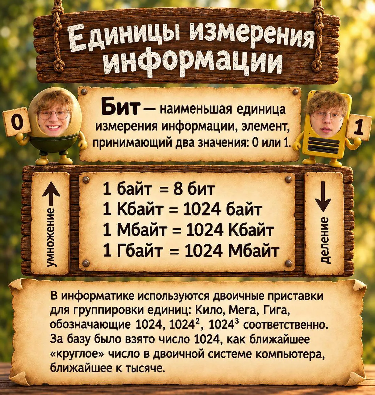 Единицы измерения от Артёма Фролова 🌿
