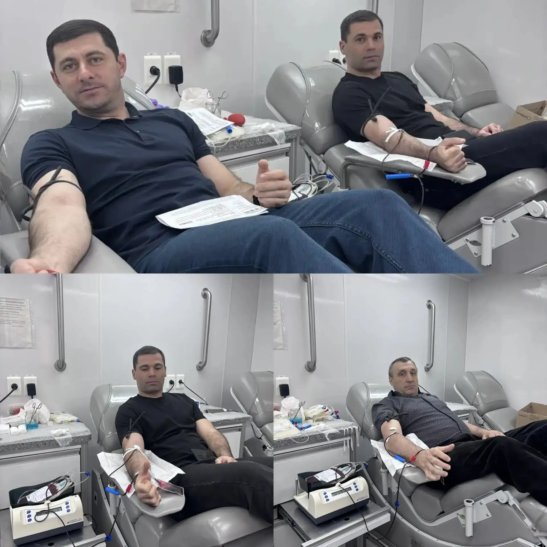 📢Сегодня состоялся выезд мобильного комплекса заготовки крови в  а. Хакуринохабль.