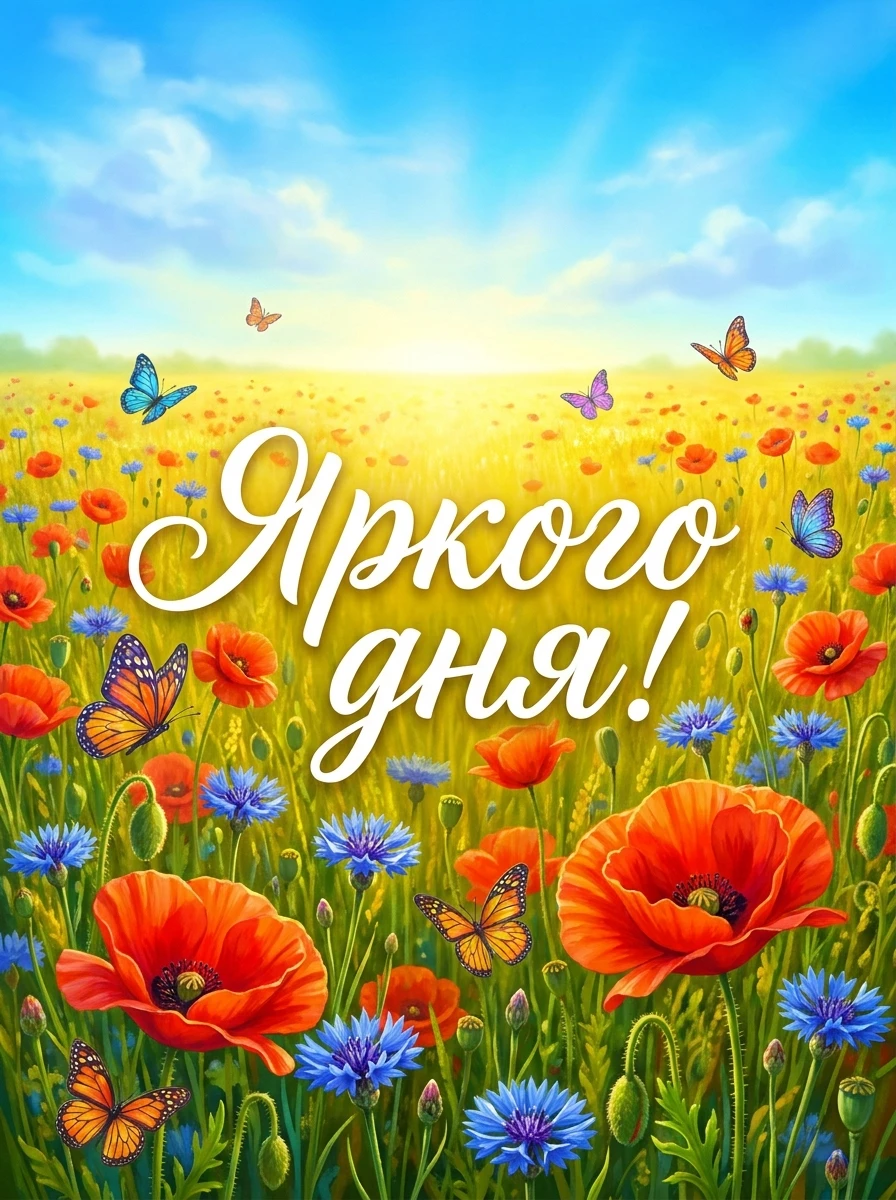 Яркого дня!