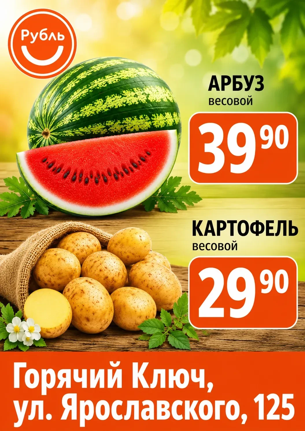 🌞 Лето — время самых вкусных покупок!