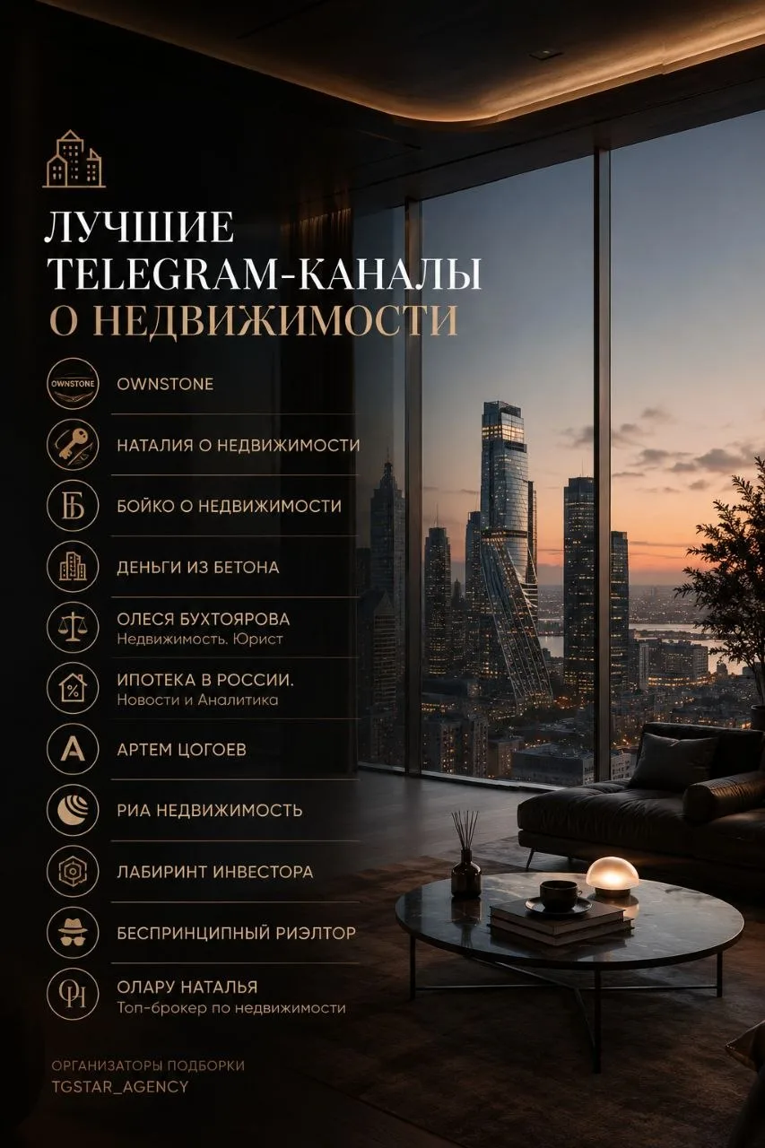 Давно мы не выпускали подборку хороших Telegram-каналов о недвижимости. А зря, накопило...