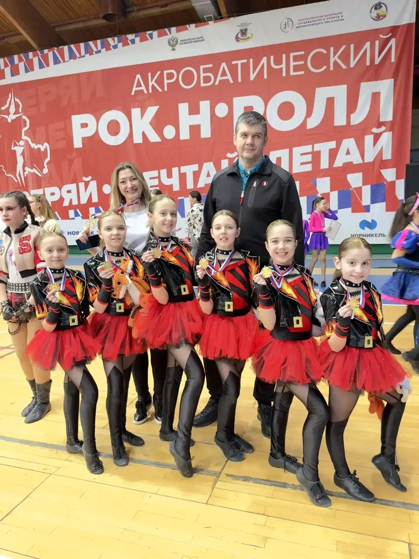 Отличный результат юных спортсменов нашей Школы по акробатическому рок-н-роллу в составе сборной Спо