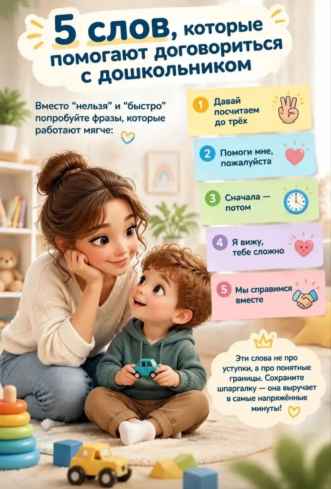 ☀ Секреты спокойного утра: как превратить «нельзя» в «давай!»👌