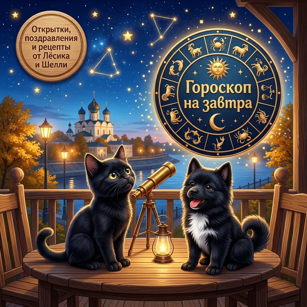 ЗВЁЗДНЫЙ ВЕСТНИК: ГОРОСКОП НА ЗАВТРА, 6 ОКТЯБРЯ ✨🐾— Шелли, взгляни, как звёзды собираю...