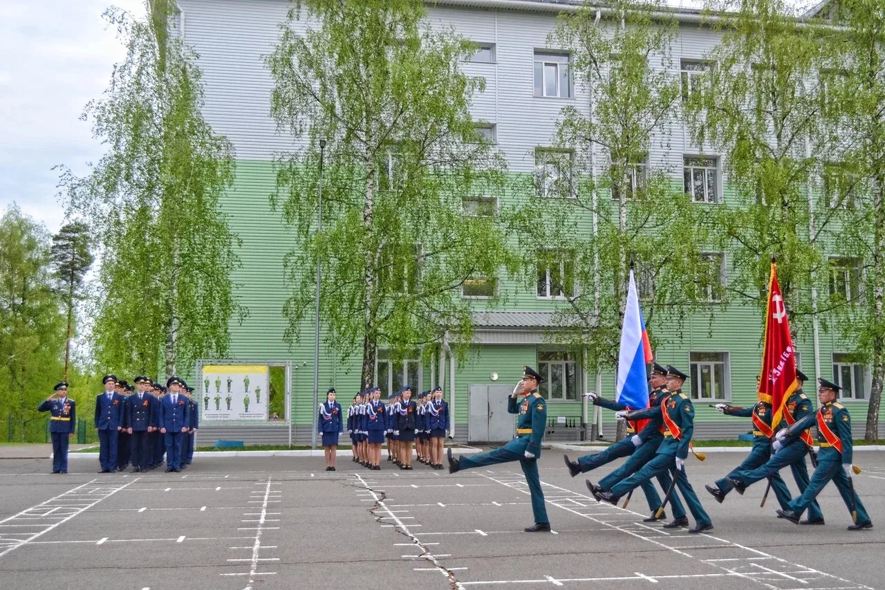 🌟9 мая курсанты Егорьевского АТК имени В.П. Чкалова - филиала МГТУ ГА приняли участие в торжественно