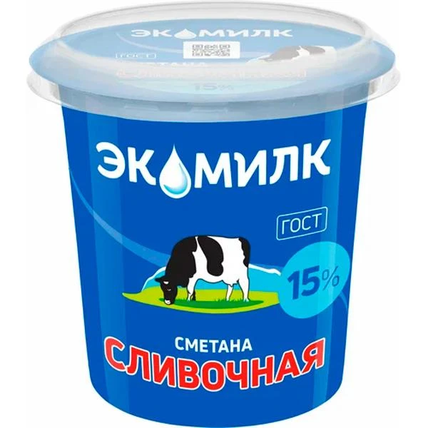 В сметане подмосковного производителя «Экомилк» было обнаружено превышение содержания д...