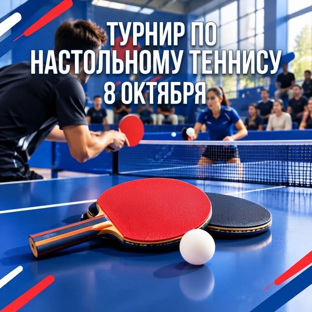 Турнир по настольному теннису в Выхино пройдет уже завтра 🏓