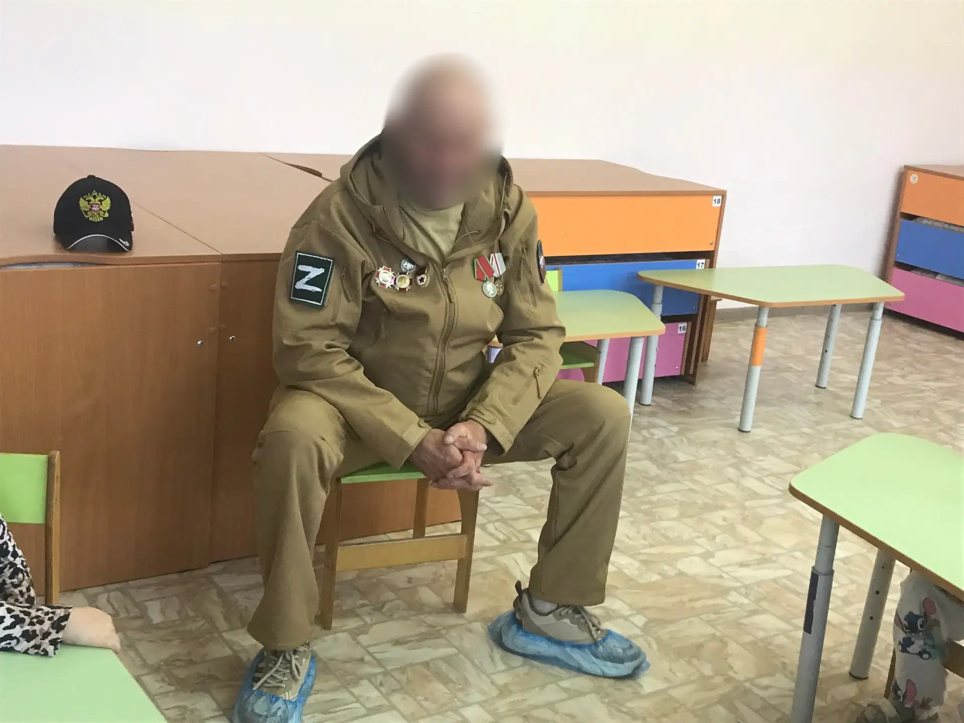 Встреча с героем в структурном подразделении «Покровская школа – детский сад»
