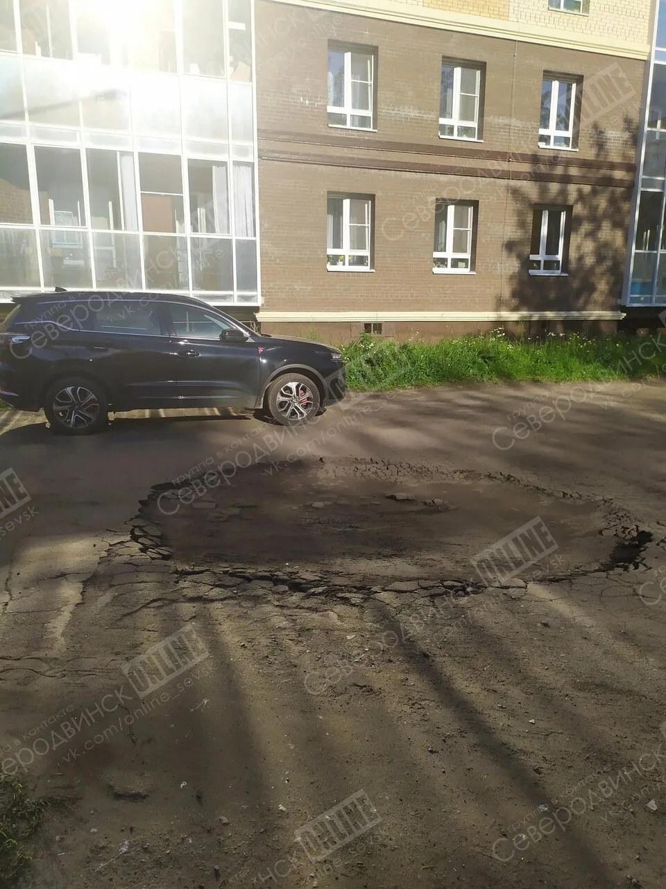 Проезд у Торцева, 65 превратился в полосу препятствий 🚗