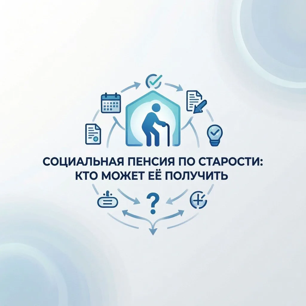 📣 Социальная пенсия по старости: кто может её получить?