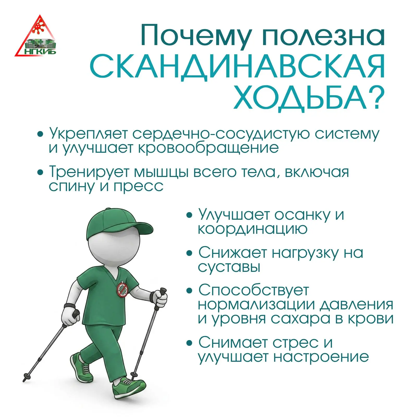 👍 Сегодня рассказываем о скандинавской (или северной) ходьбе — доступном и эффективном...