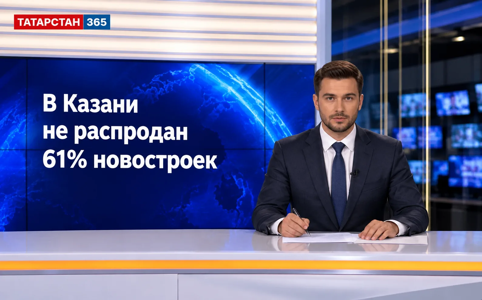 В Казани не распродано 61% новостроек