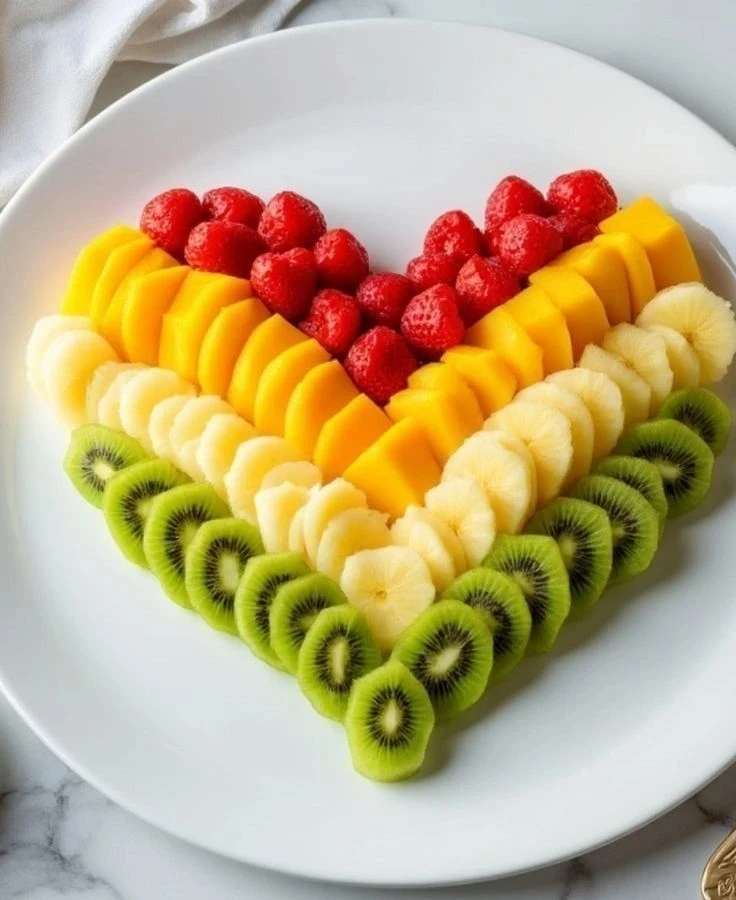 Фруктовые нарезки 🥝🍊🍓