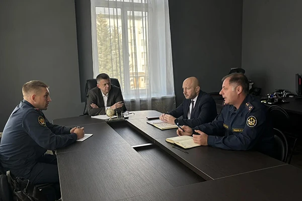 Заместитель начальника УФСИН России по Амурской области Роман Кидяев встретился с замес...