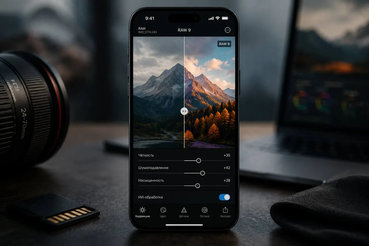📸 Apple делает ставку на ИИ для улучшения фотографий

В iOS 27 появится обновлённый движок RAW 9. С