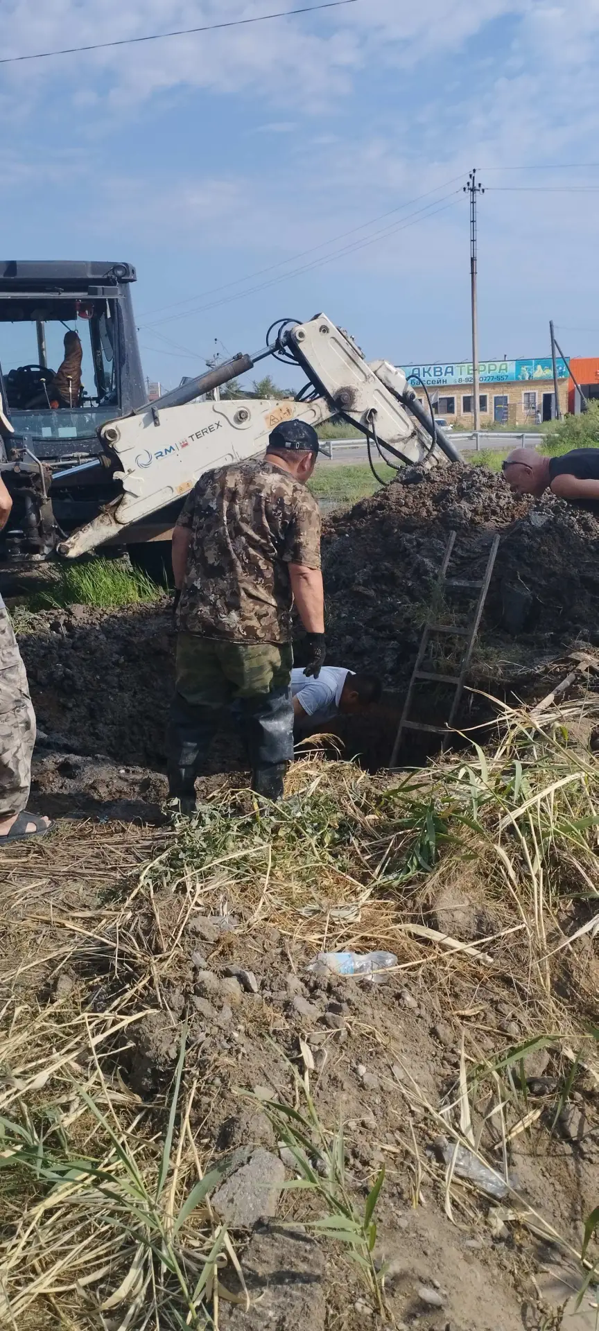 Итоги работы бригады АВР на сетях водоснабжения МУП «Камызякский водопровод».