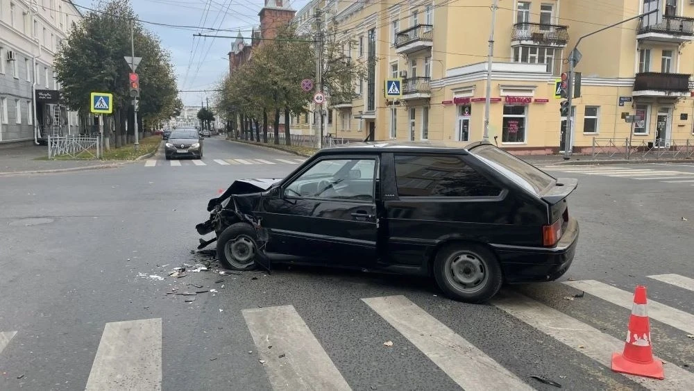 🚨 ДТП на перекрёстке Советской и Пушкиной