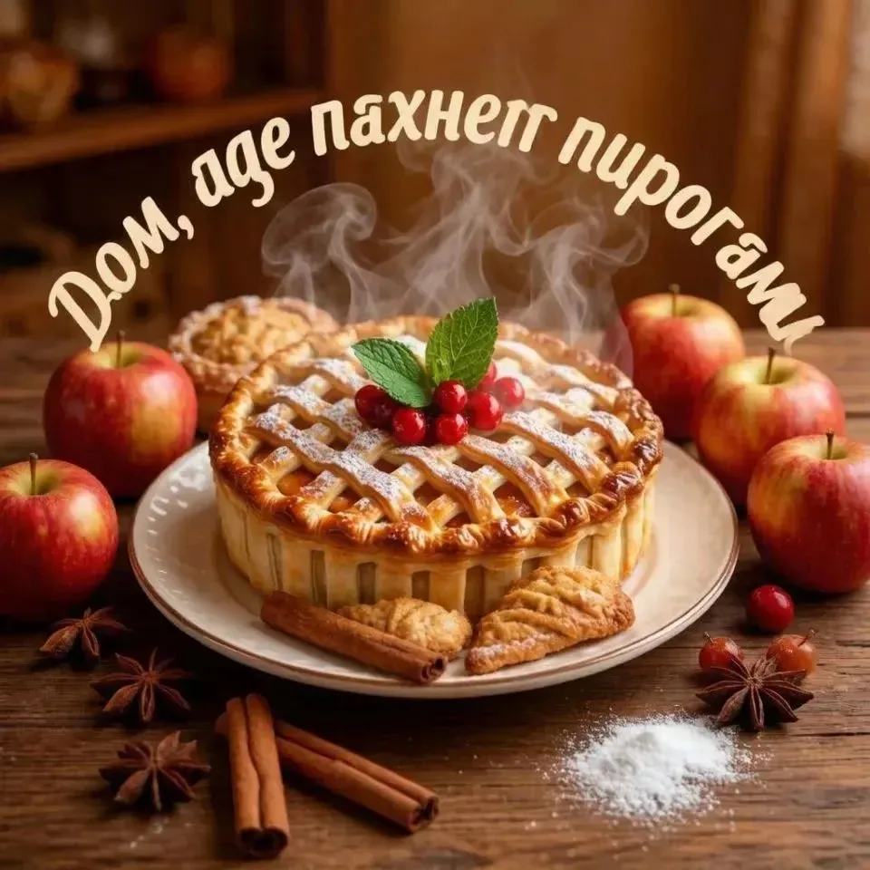 🏡 Дом, где пахнет пирогами — это место, где всегда тепло!