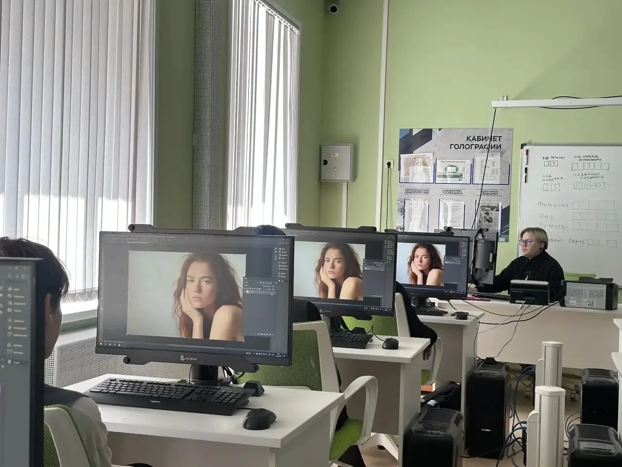 В Инженерной школе прошел мастер-класс по ретуши и обработки фотографии📸