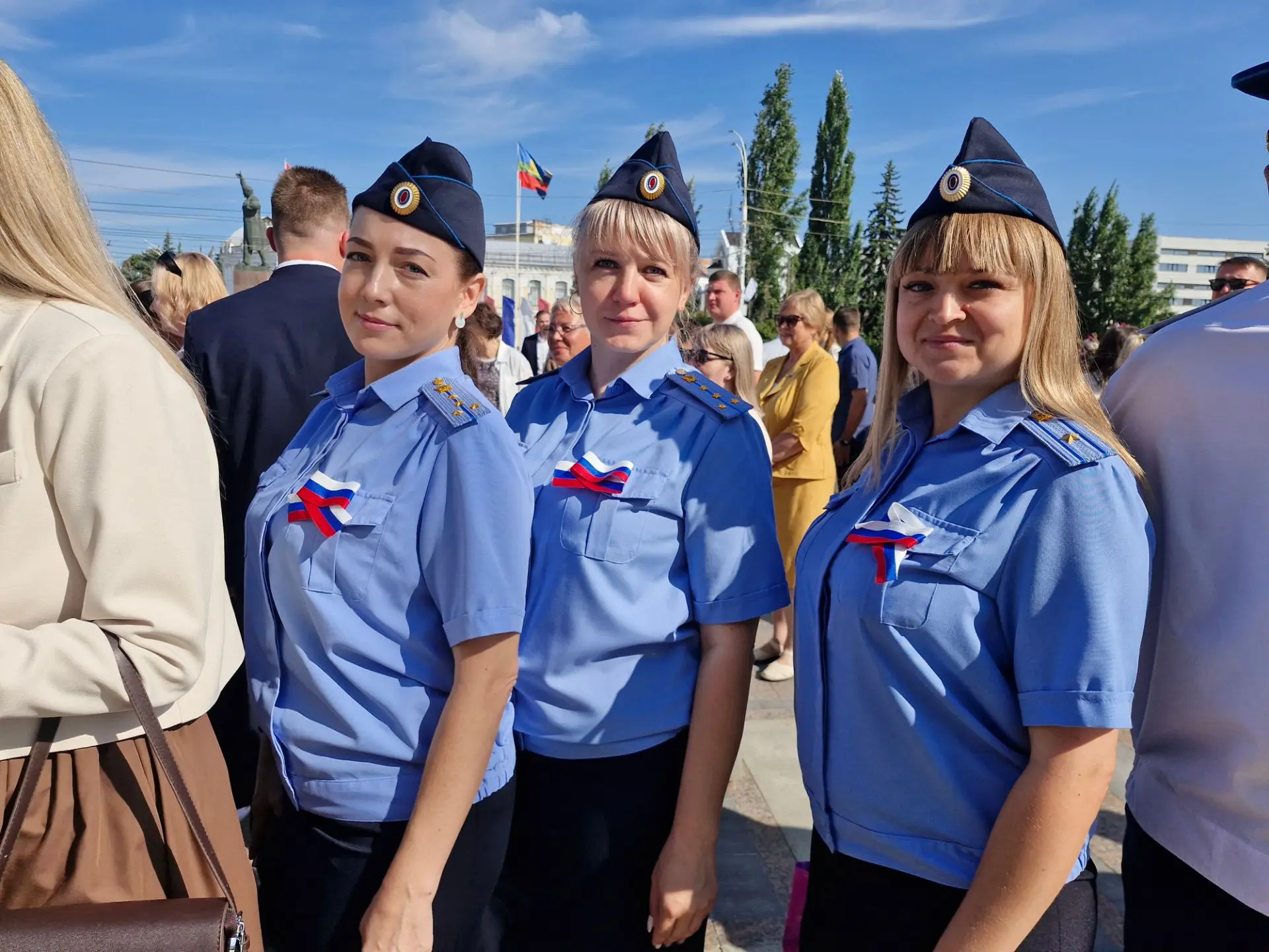 🇷🇺Сотрудники УФССП России по Тамбовской области приняли участие в торжественной церем...