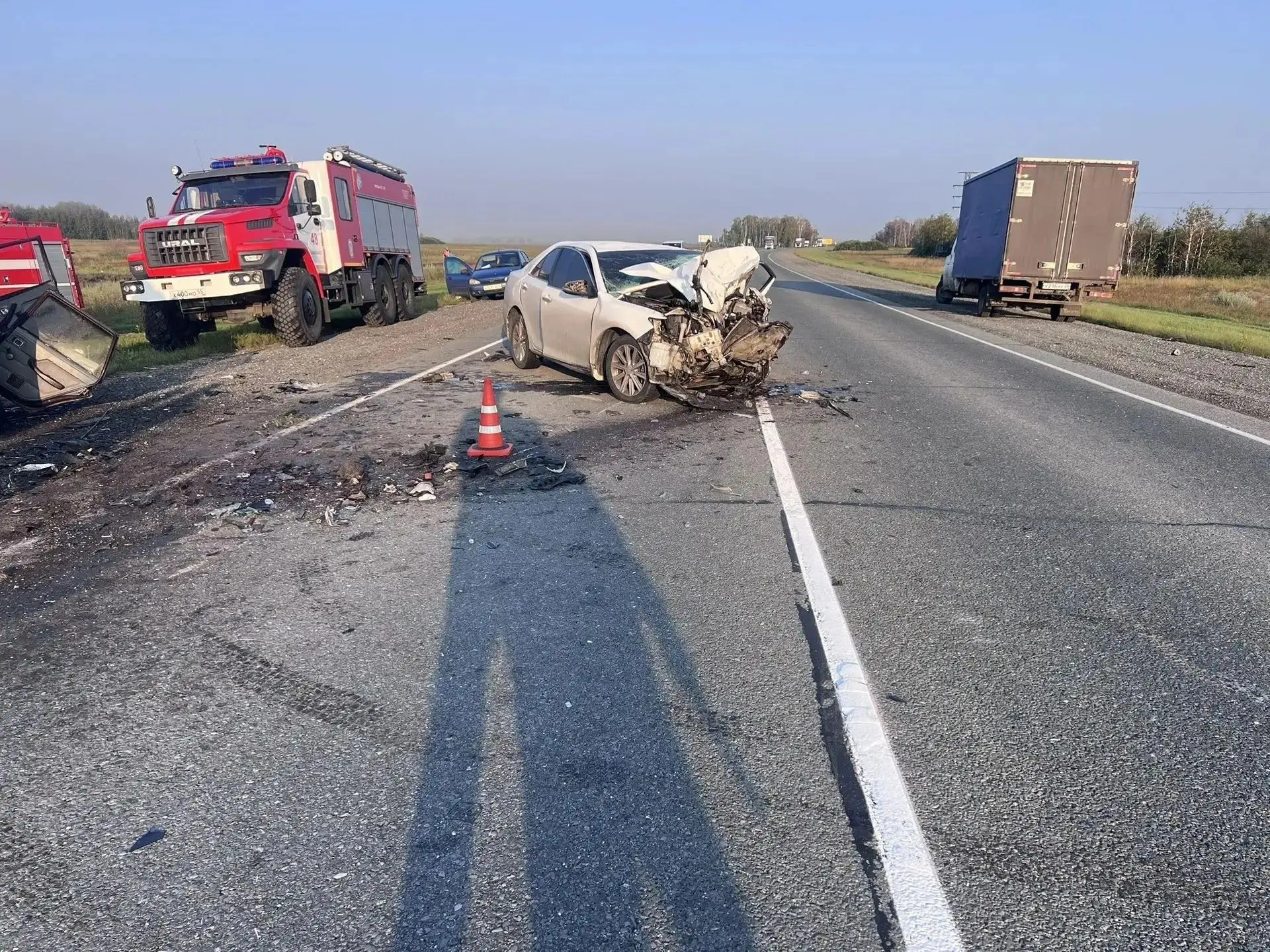 🚧🚧 Туман и сон за рулём: в ДТП под Татарском погибли два человека