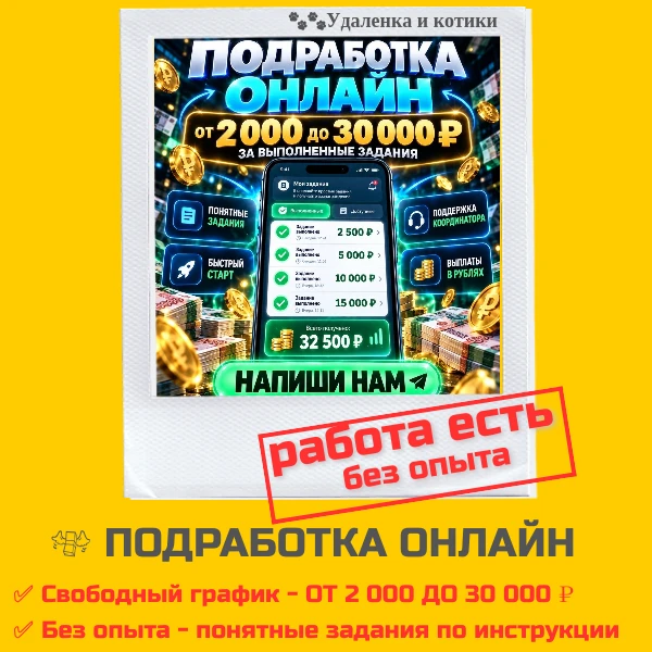 💸 ПОДРАБОТКА ОНЛАЙН |