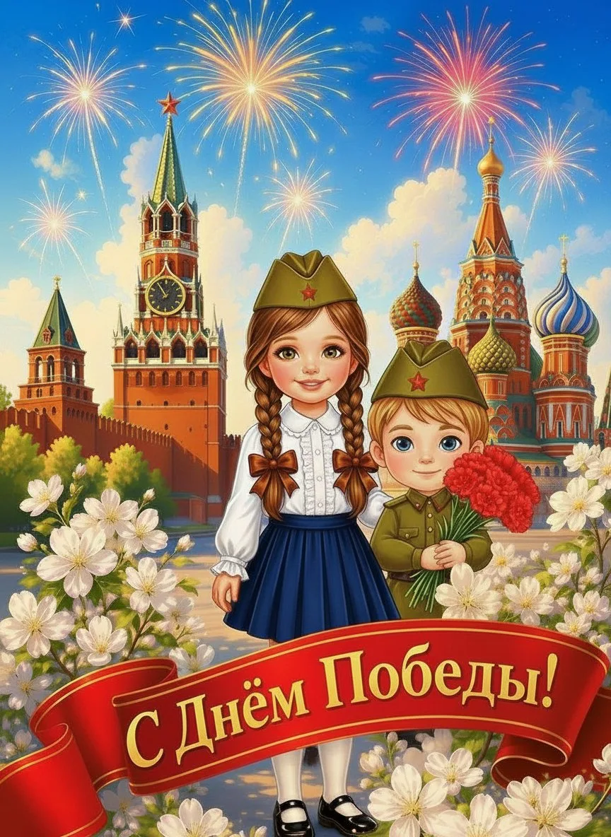 С Днём Великой Победы! 🕊️✨