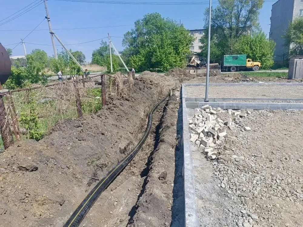 🔧Спасский филиал Примтеплоэнерго продолжает замену тепловых сетей в рамках подготовки к следующему о