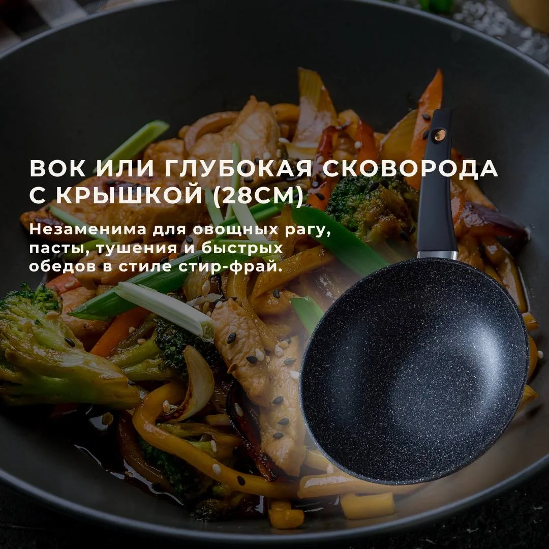 Сколько сковород нужно на кухне для комфортной готовки?  Разбираем идеальный тандем для хозяйки, кот