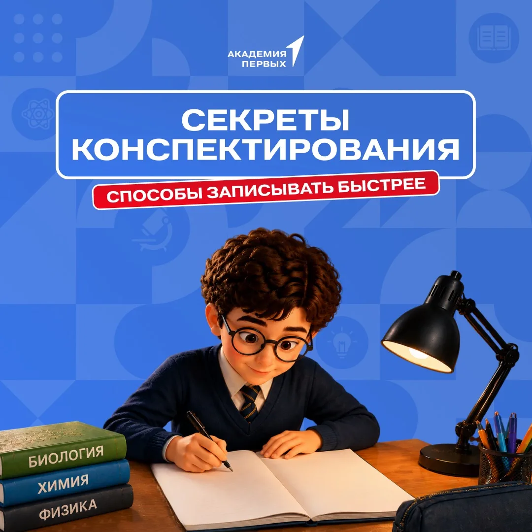 📝 Как записывать быстрее и не потерять главное?