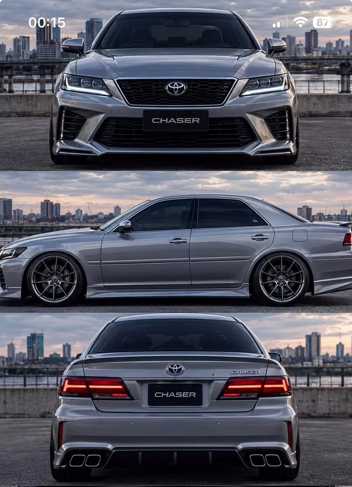 Компания Toyota анонсировала концепт нового Chaser 200. продажи начинаются с 1 апреля 2...