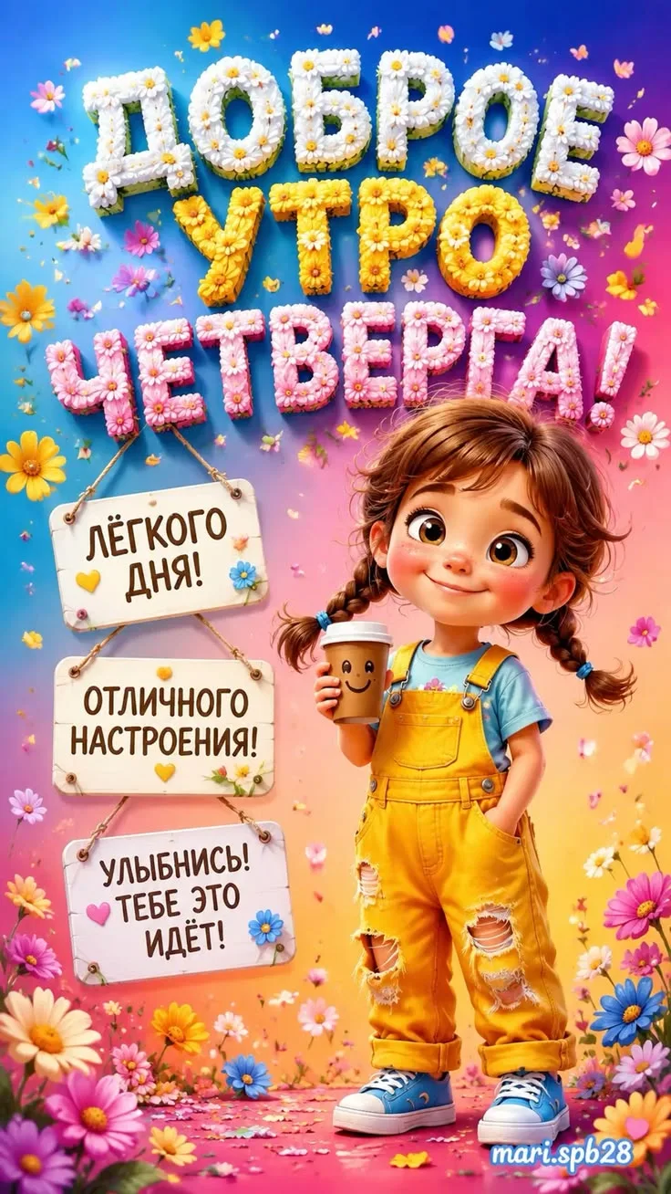 🌞🎉 Желаем бодрого утра и замечательного дня!